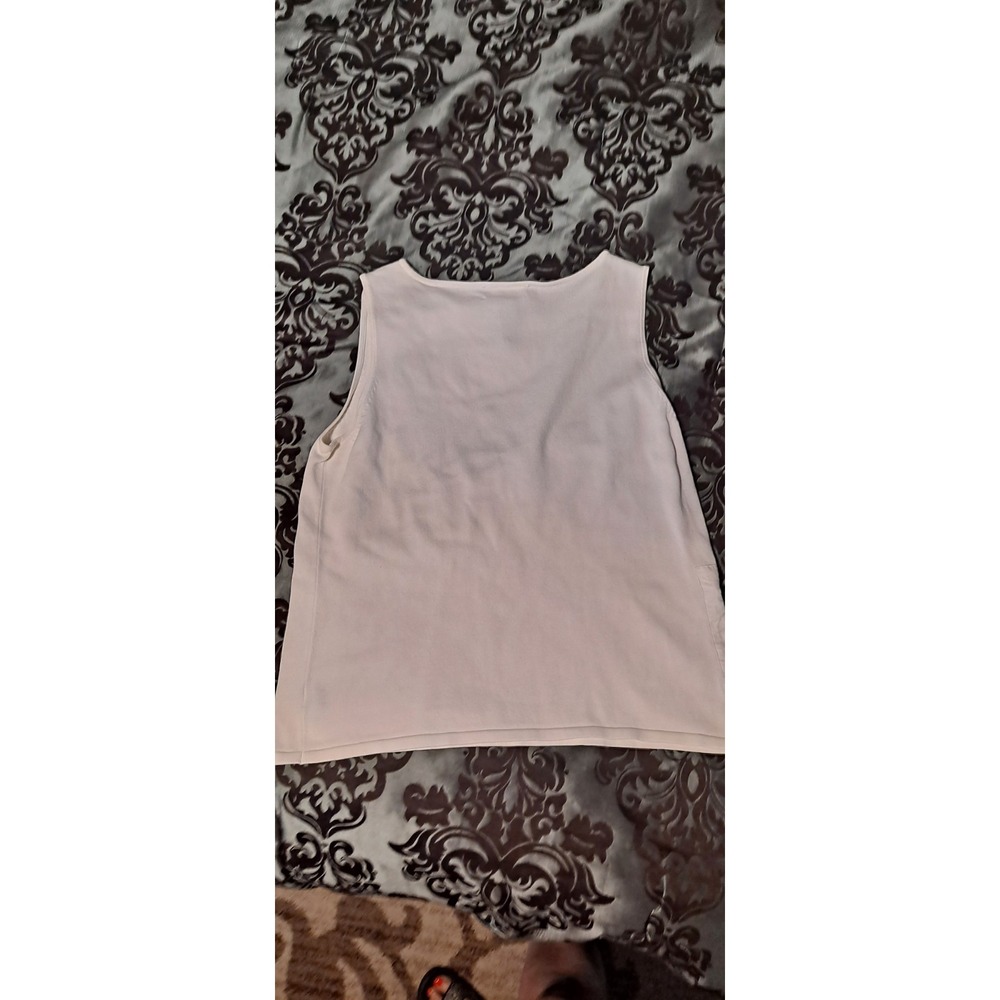 Ralph Lauren White Tank Top XL - Picture 4 of 4